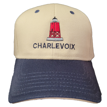 Charlevoix Lighthouse Baseball Cap