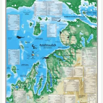 Anishinaabek Heritage of Northwest Michigan Map