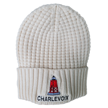 Lighthouse Waffle Knit Beanie