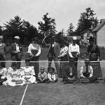 Tennis, anyone? Belvedere members enjoy a match or two on a warm summer day Belvedere Members