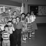 Several months before the reactor was installed, a visitors center complete with auditorium was constructed near the sphere and opened on June 24, 1961. It became one of Michigan’s top tourist attractions, believed to be second only to Henry Ford’s Greenfield Village near Detroit. Within seven years, half a million people from every state in the Union and fifty-eight foreign countries had come to learn about nuclear power generation. The center was closed in 1974, by which time over a million visitors had come to see Big Rock Point and Charlevoix. Visitor center