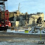 By December 9, 2005 Big Rock Point’s reactor housing had been battered and blasted beyond recognition. Big Rock 2005