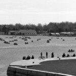 Round Lake and the city dock used to be filled with rowboats and anglers every spring for the annual perch run. The south shore of Round Lake is now chockablock with condos. Annual Perch Run