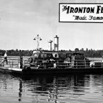 The Ironton ferry reached its largest incarnation in this one, still in use, built in 1926. The Ripley reference refers to the worldwide fame it gained in 1936 (next). Largest version of the ferry