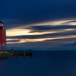 This photo was taken just after the lighthouse was repainted in the summer of 2016. Photograph used with permission by Mike Schlitt.